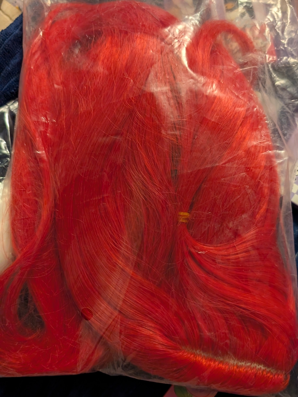 Mira Red Wig - Bright Red